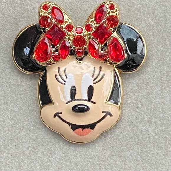 Disney x BaubleBar Minnie Red Bow Earrings - Picture 4 of 4